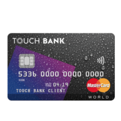 Дебетовая карта Touch Bank